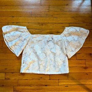 Beautiful Nicholas White off the shoulder Top (US 2)